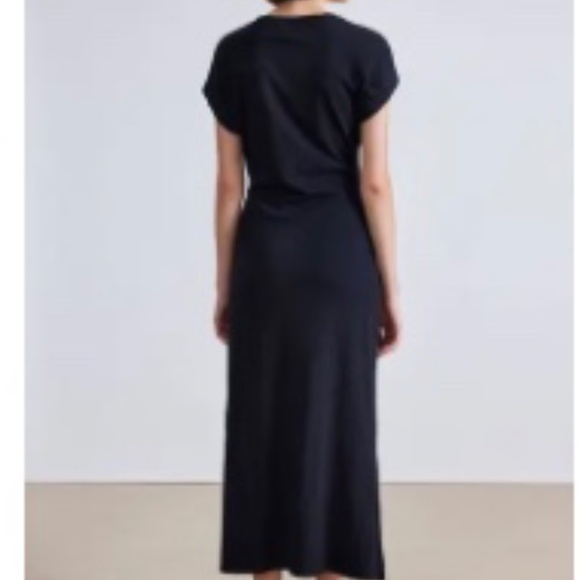 Apiece Apart Black Midi Dress - Picture 2 of 8